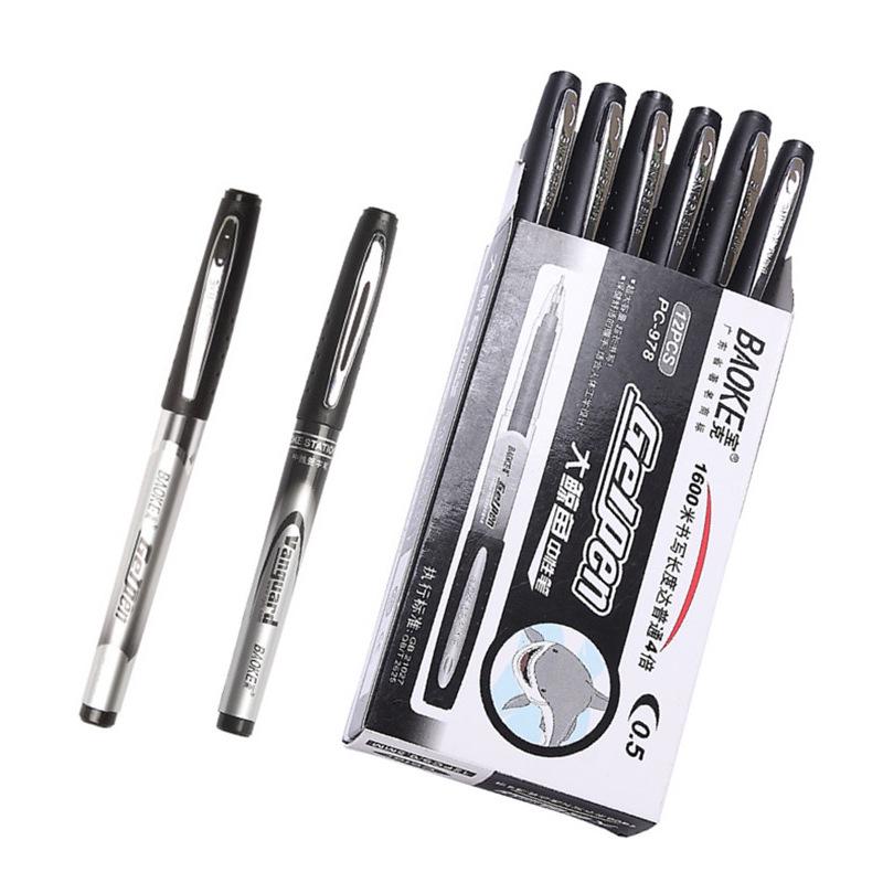 BaoKe PC978 Big Whale Neutral Pen 0.5mm - Super Long Writing Business Pen 0.5mm синий
BaoKe PC978 Big Whale Neutral Pen 0.5mm - Super Long Writing Business Pen 0.5mm синий