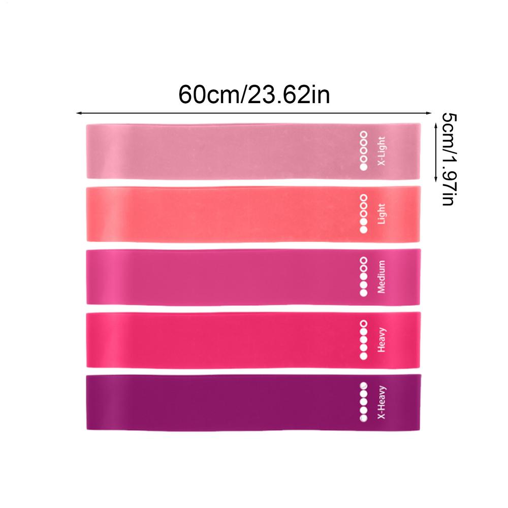 Yoga Sport Exercise Elastic Fitness Bands Ideal For Home 5 Different Levels Resistance Bands Pilates Workout Equipment
Yoga Sport Exercise Elastic Fitness Bands Ideal For Home 5 Different Levels Resistance Bands Pilates Workout Equipment