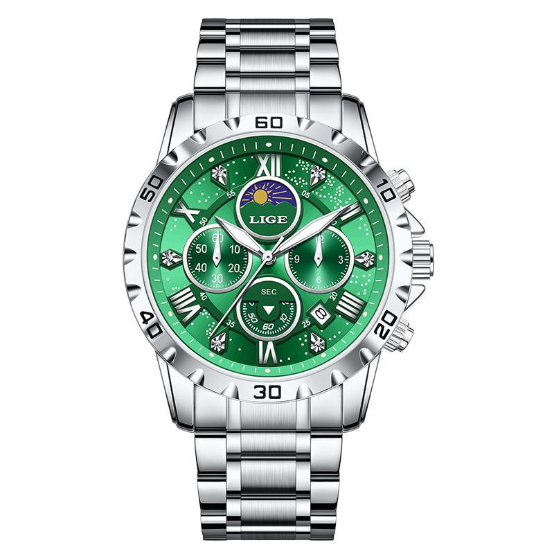 LIGE Top Luxury Man Watch Waterproof Luminous Stainless Steel Quartz Men s Wristwatch Chronograph Military Watches For Men Reloj
LIGE Top Luxury Man Watch Waterproof Luminous Stainless Steel Quartz Men s Wristwatch Chronograph Military Watches For Men Reloj