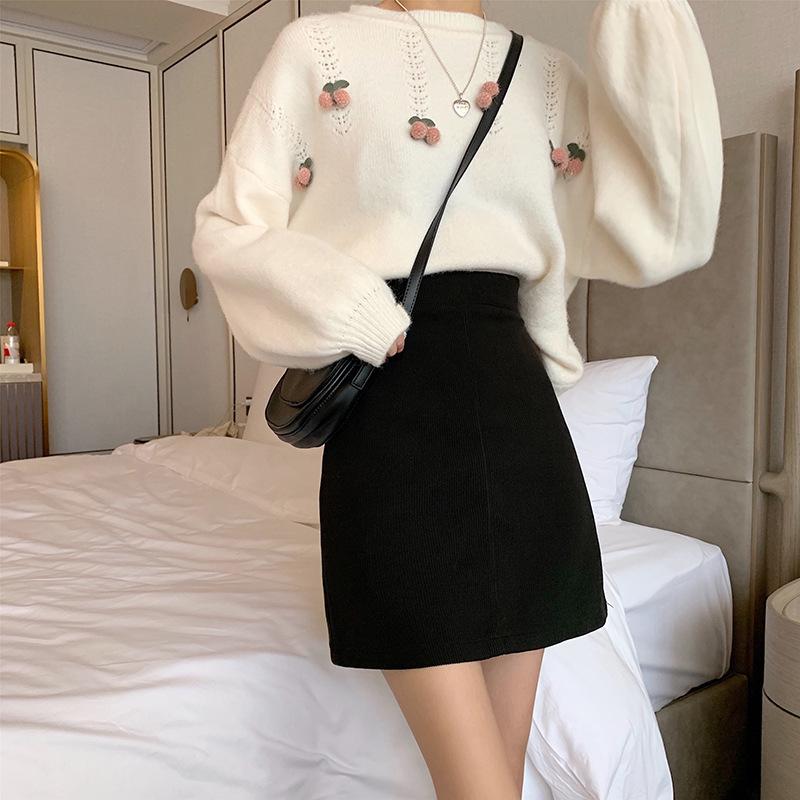 Юбка миди А-силуэта из вельвета с высокой посадкой большого размера – Осенне-зимний стройнящий стиль S чёрный
Юбка миди А-силуэта из вельвета с высокой посадкой большого размера – Осенне-зимний стройнящий стиль S чёрный