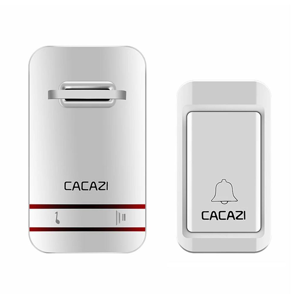 CACAZI V027G 38 мелодій Саможивлення Бездротовий Дзвінок, 1 Передавач+1 Приймач EU Plug
CACAZI V027G 38 мелодій Саможивлення Бездротовий Дзвінок, 1 Передавач+1 Приймач EU Plug