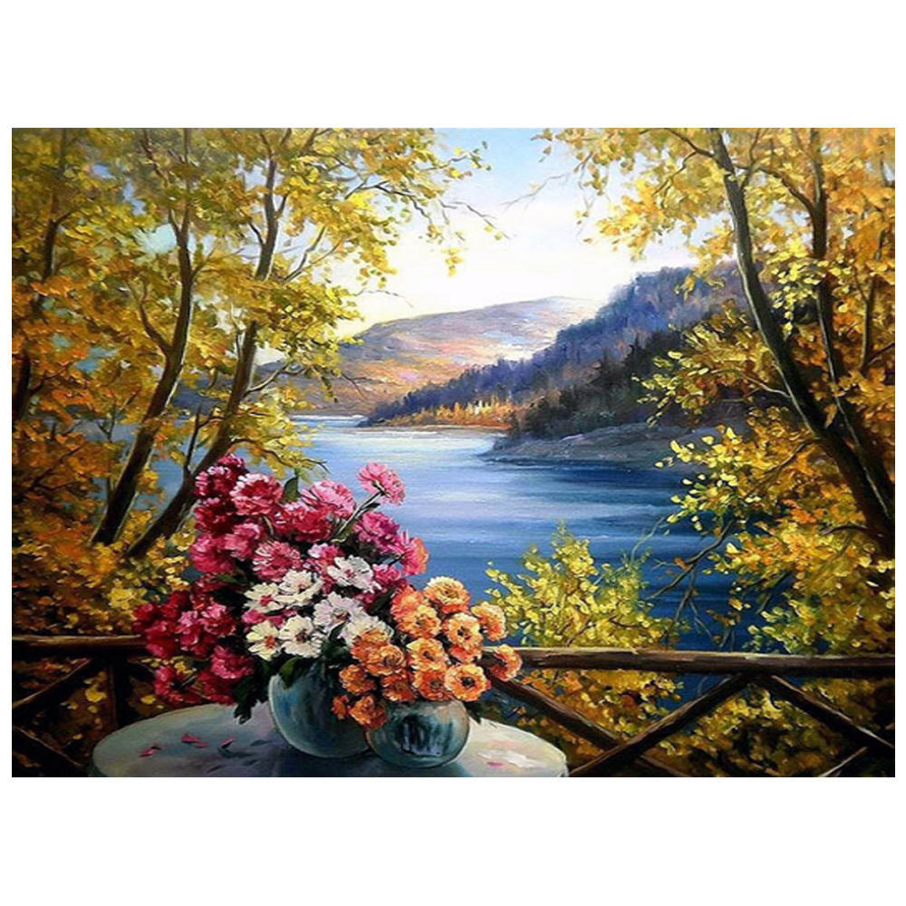DIY 3D Алмазная картина Пейзаж Цветы Вышивка Крестом Стежок Главная Декор Full Round 20x25CM
DIY 3D Алмазная картина Пейзаж Цветы Вышивка Крестом Стежок Главная Декор Full Round 20x25CM