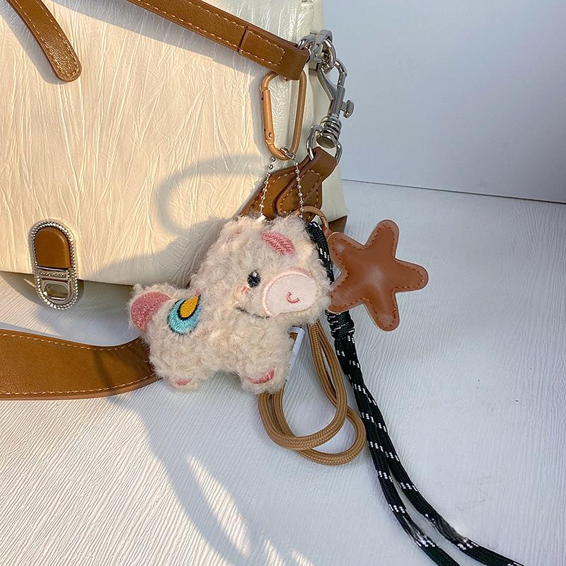 Creative Bag Weaving Rope Keychain Nylon Lanyard Plush Horse Bag Pendant For Women Charm Gifts A2
Creative Bag Weaving Rope Keychain Nylon Lanyard Plush Horse Bag Pendant For Women Charm Gifts A2