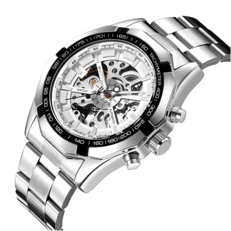 Men Watches Top Brand Luxury Fashion Skeleton Watch Men Automatic Mechanical Watches Stainless Steel Men Watches horloge heren
Men Watches Top Brand Luxury Fashion Skeleton Watch Men Automatic Mechanical Watches Stainless Steel Men Watches horloge heren