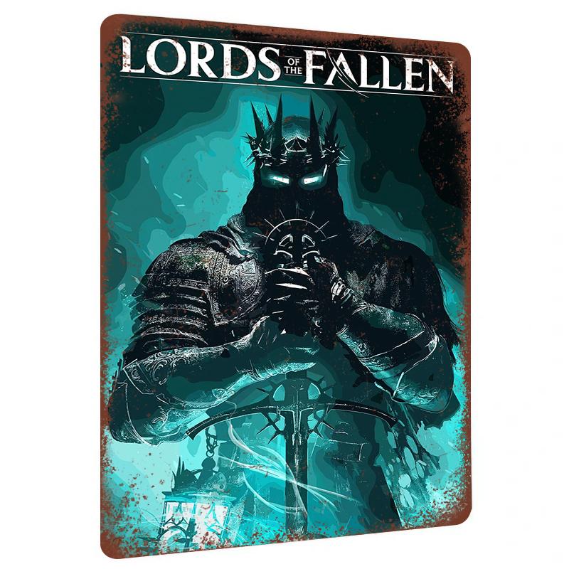 Lords of The Fallen Game Poster Metal Wall Art Decorative Painting for Home Office Decoration 20x30cm(7.8x11.8inch)
Lords of The Fallen Game Poster Metal Wall Art Decorative Painting for Home Office Decoration 20x30cm(7.8x11.8inch)