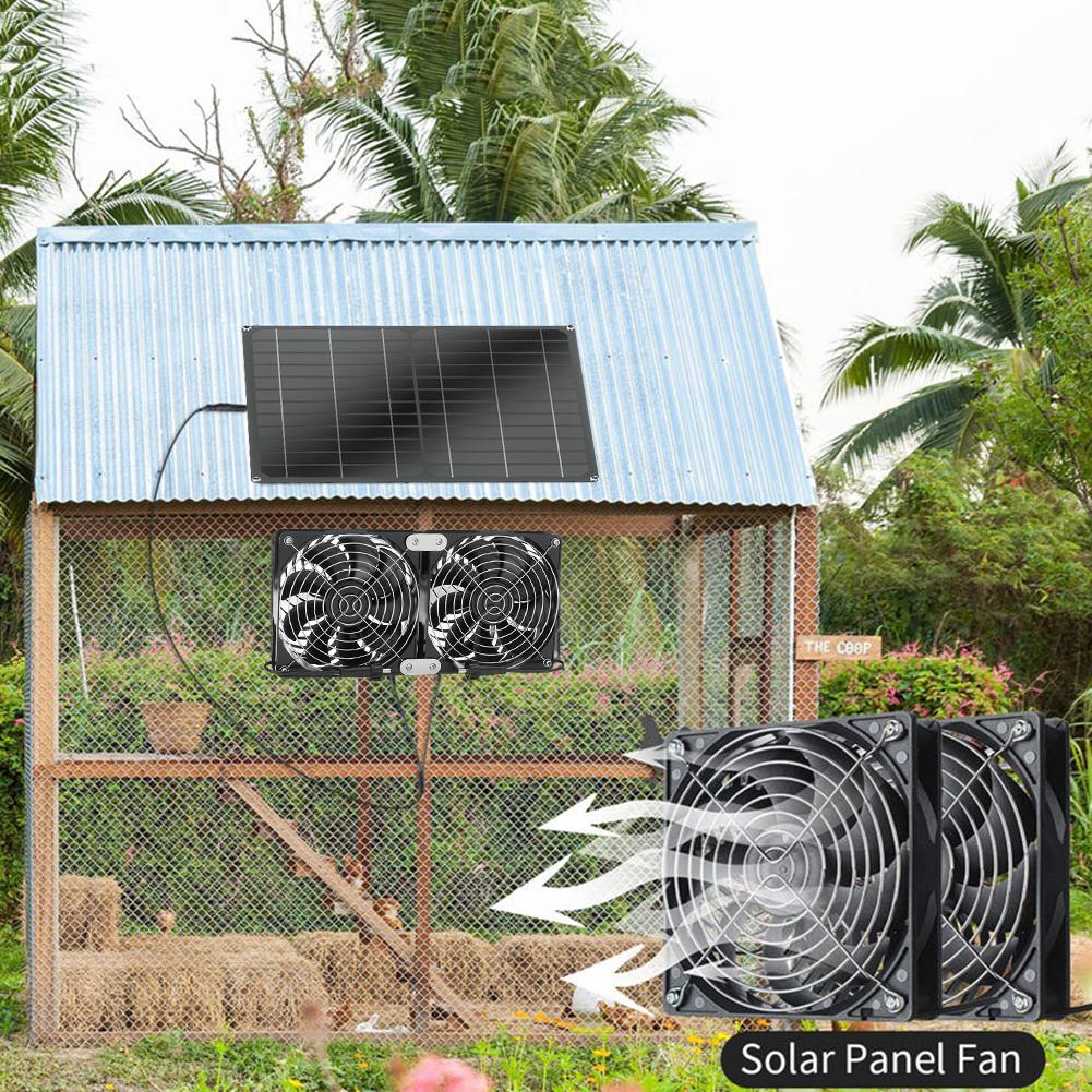 15W 12V Solar Powered Fan Kit IP65 Waterproof Solar Panel Exhaust Fans Regulate Temperature Solar Access Fan Kit for Pet House China Mainland
15W 12V Solar Powered Fan Kit IP65 Waterproof Solar Panel Exhaust Fans Regulate Temperature Solar Access Fan Kit for Pet House China Mainland