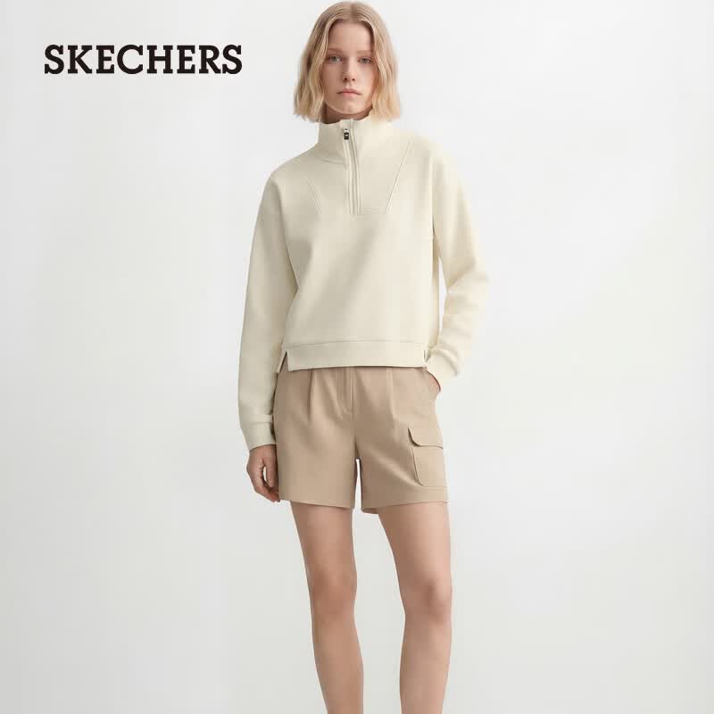 Skechers Women s Half-Zip Knit Pullover Sweatshirt L126W052 X0.00
Skechers Women s Half-Zip Knit Pullover Sweatshirt L126W052 X0.00