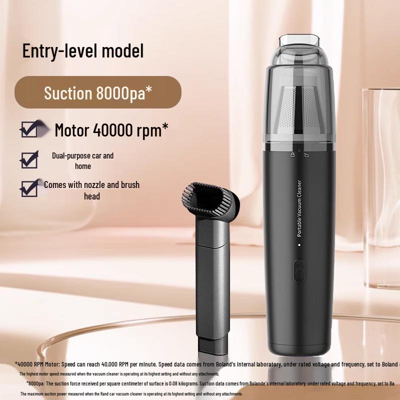 Wireless Dual-Use Car and Home Handheld Vacuum Cleaner - Powerful Suction for Interior Cleaning
Wireless Dual-Use Car and Home Handheld Vacuum Cleaner - Powerful Suction for Interior Cleaning