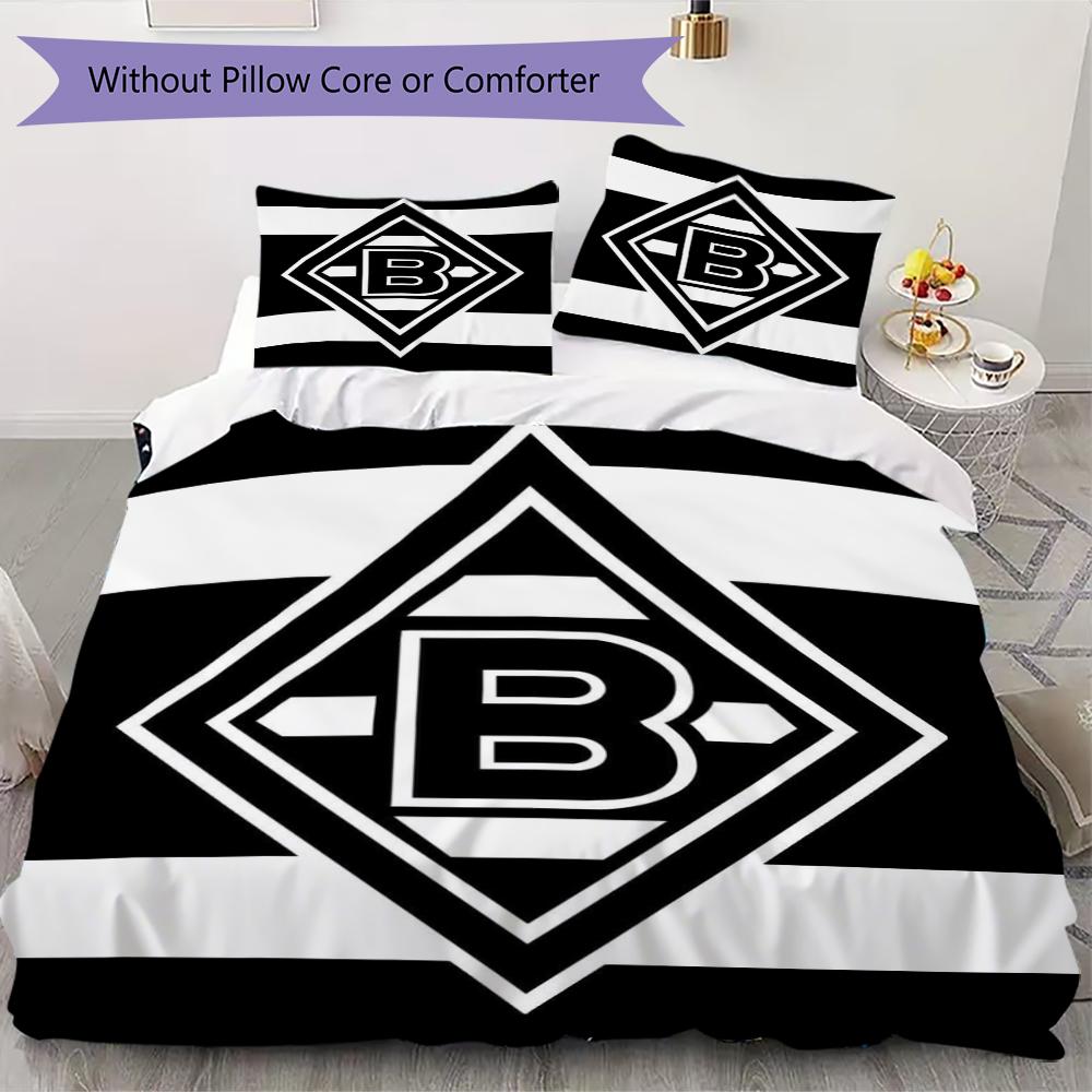 Borussia Pattern Bedding uilt Set uilt Cover Pillowcase Home Decoration Birthday Gift (1 * duvet cover + 2 * pillowcase without core)18 135x200cm
Borussia Pattern Bedding uilt Set uilt Cover Pillowcase Home Decoration Birthday Gift (1 * duvet cover + 2 * pillowcase without core)18 135x200cm