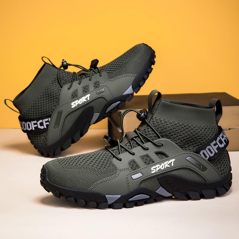 Men s Hiking boots Breathable Mesh Shoes Outdoor Wear-resistant Men s Hiking, Hunting Tactical Sports Shoes Stream Water Shoes 48 зелений
Men s Hiking boots Breathable Mesh Shoes Outdoor Wear-resistant Men s Hiking, Hunting Tactical Sports Shoes Stream Water Shoes 48 зелений