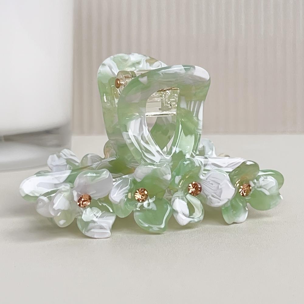 A Luxurious 3D Floral Hair Clip Made of Acetate, Featuring an Elegant And Stylish Flower Design, Suitable for Women And світло-зелений колір
A Luxurious 3D Floral Hair Clip Made of Acetate, Featuring an Elegant And Stylish Flower Design, Suitable for Women And світло-зелений колір