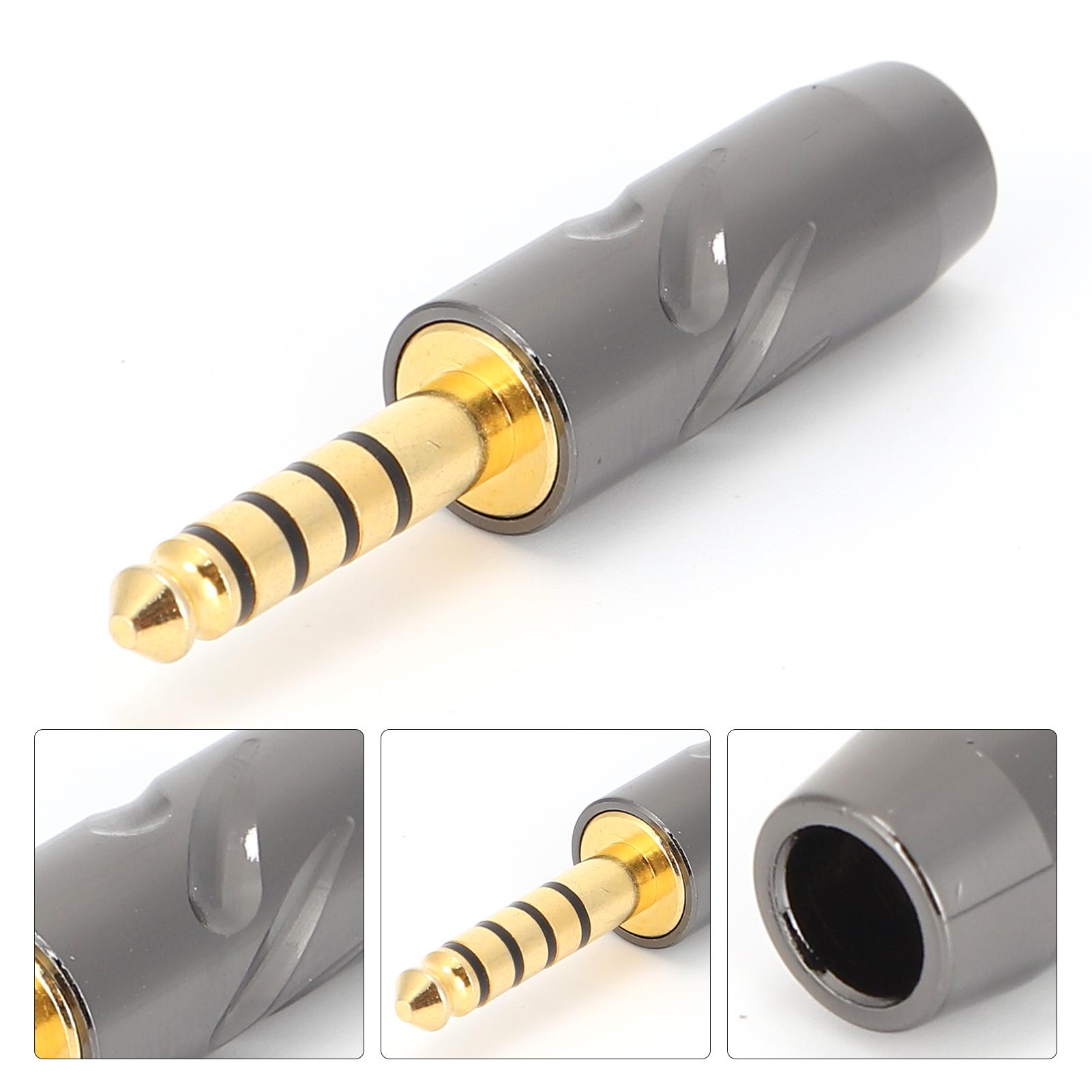 4,4 мм 5-полюсный сбалансированный выходной штекер для замены наушников Sony Furutech HeadsetBlack чёрный
4,4 мм 5-полюсный сбалансированный выходной штекер для замены наушников Sony Furutech HeadsetBlack чёрный