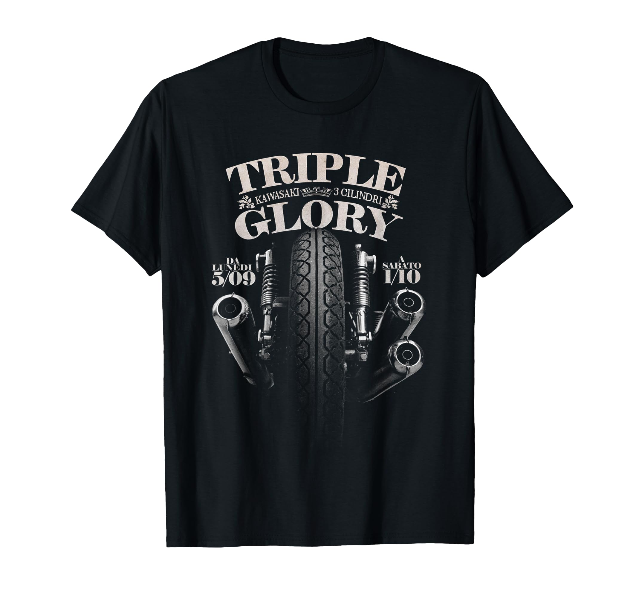 Kawasaki Triple Classic Biker T-Shirt чорний
Kawasaki Triple Classic Biker T-Shirt чорний