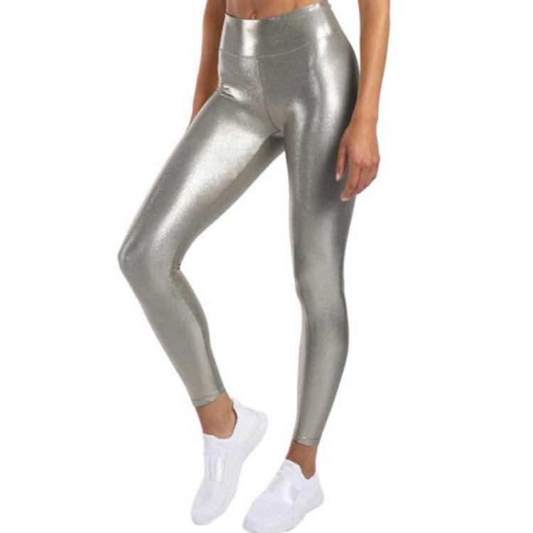 High Waist Autumn Women Yoga Pants Skinny Trousers Stretchy Leggings Long Tights Solid Color Bronzing Pencil Pants S серый
High Waist Autumn Women Yoga Pants Skinny Trousers Stretchy Leggings Long Tights Solid Color Bronzing Pencil Pants S серый
