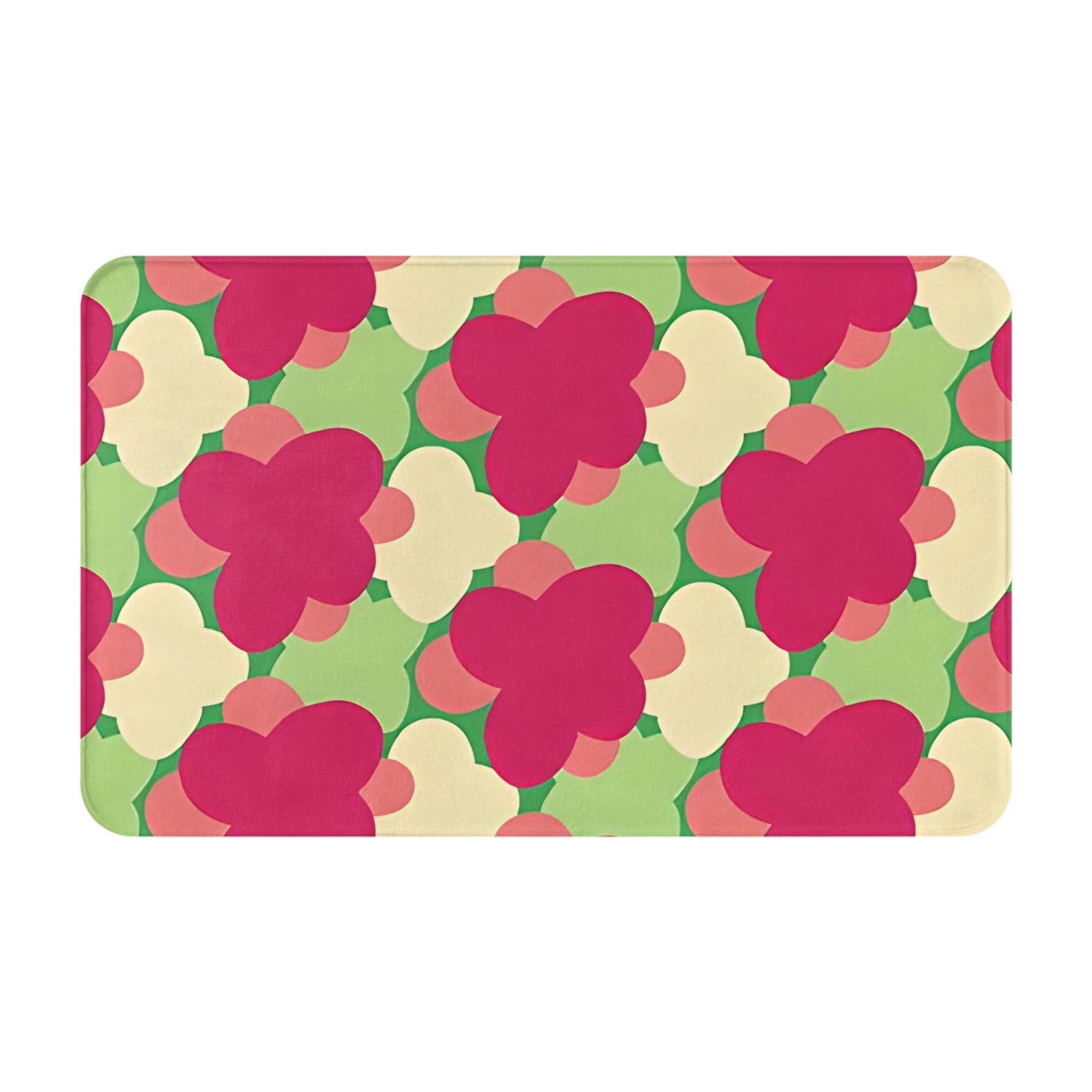 Abstract Floral Print Doormat, Green Pink Beige Modern Decorative Floor Rug, Machine Washable Polyester for Entryway Living Room 40x60cm
Abstract Floral Print Doormat, Green Pink Beige Modern Decorative Floor Rug, Machine Washable Polyester for Entryway Living Room 40x60cm
