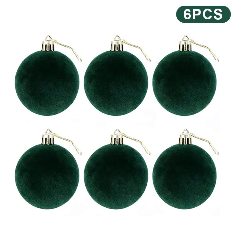 6Pcs 4/5/6/8CM Flocked Christmas Balls Christmas Decorations Hanging Balls Christmas Tree Ornaments 3CM
6Pcs 4/5/6/8CM Flocked Christmas Balls Christmas Decorations Hanging Balls Christmas Tree Ornaments 3CM