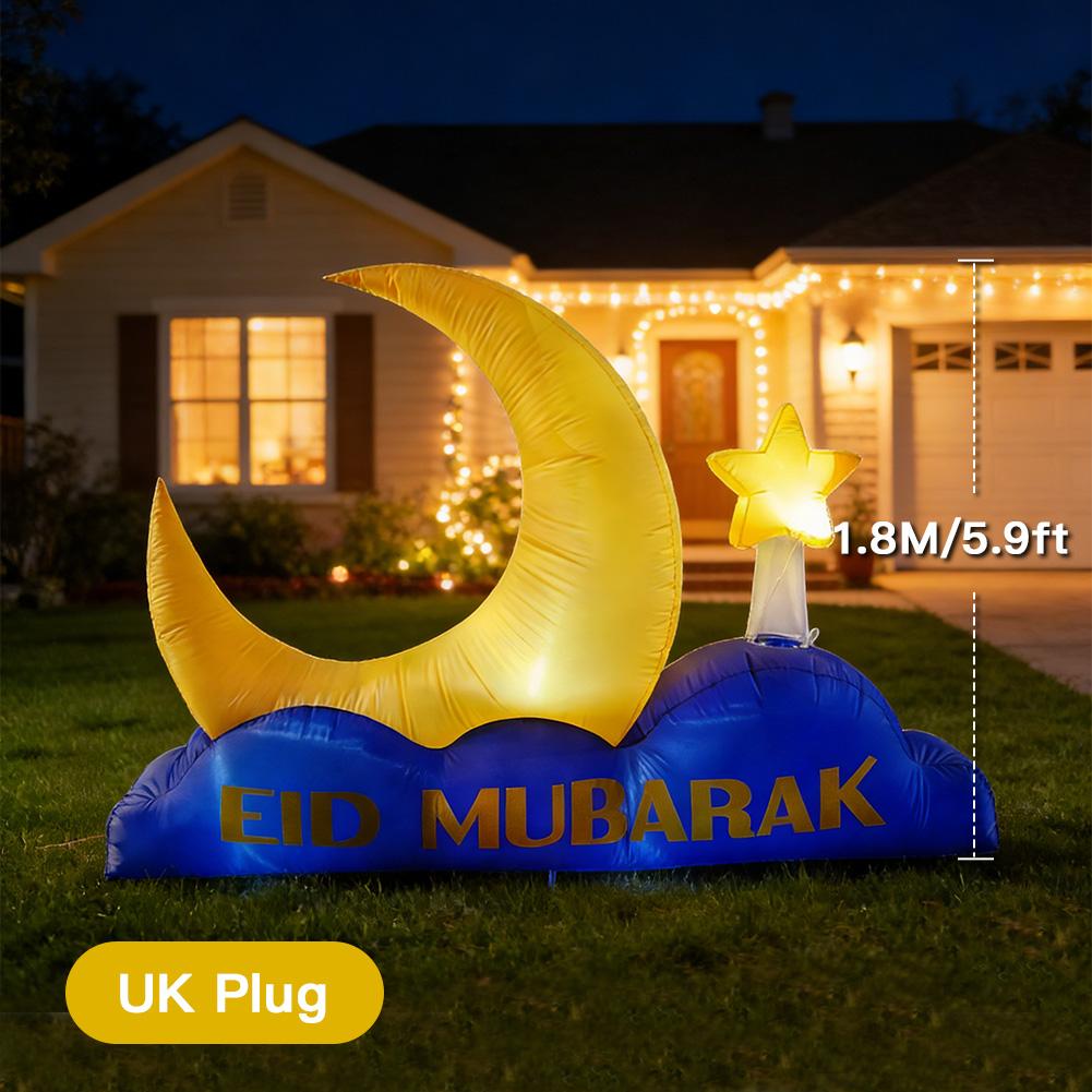 LED Waterproof Ramadan Light Eid Celebrations Garden Decor 1.8/2.4/3.1M Moon/Castle/Camel Figure DIY Ramadan Inflatable Decor
LED Waterproof Ramadan Light Eid Celebrations Garden Decor 1.8/2.4/3.1M Moon/Castle/Camel Figure DIY Ramadan Inflatable Decor