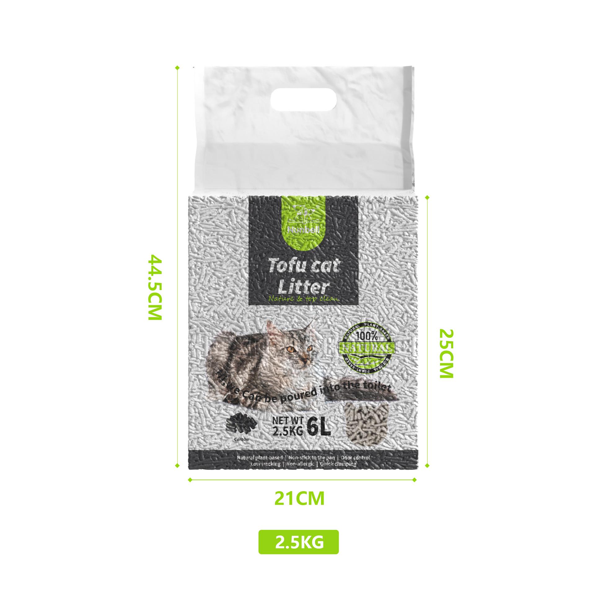 Дезодоруючий Тофу Наповнювач для Котів зі Запахом Молока - 6л, Низький Пилоутворення, Змивається в Каналізацію, Поглинаючий, Спеціальна Формула з Гороху 1 bag
Дезодоруючий Тофу Наповнювач для Котів зі Запахом Молока - 6л, Низький Пилоутворення, Змивається в Каналізацію, Поглинаючий, Спеціальна Формула з Гороху 1 bag