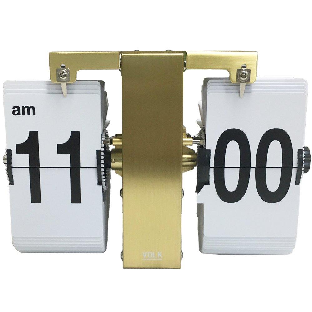 HOUSE USE PRODUCTS Flip ACL090 Wall/Desk Clock, Type, Volk, Gold, золотий
HOUSE USE PRODUCTS Flip ACL090 Wall/Desk Clock, Type, Volk, Gold, золотий