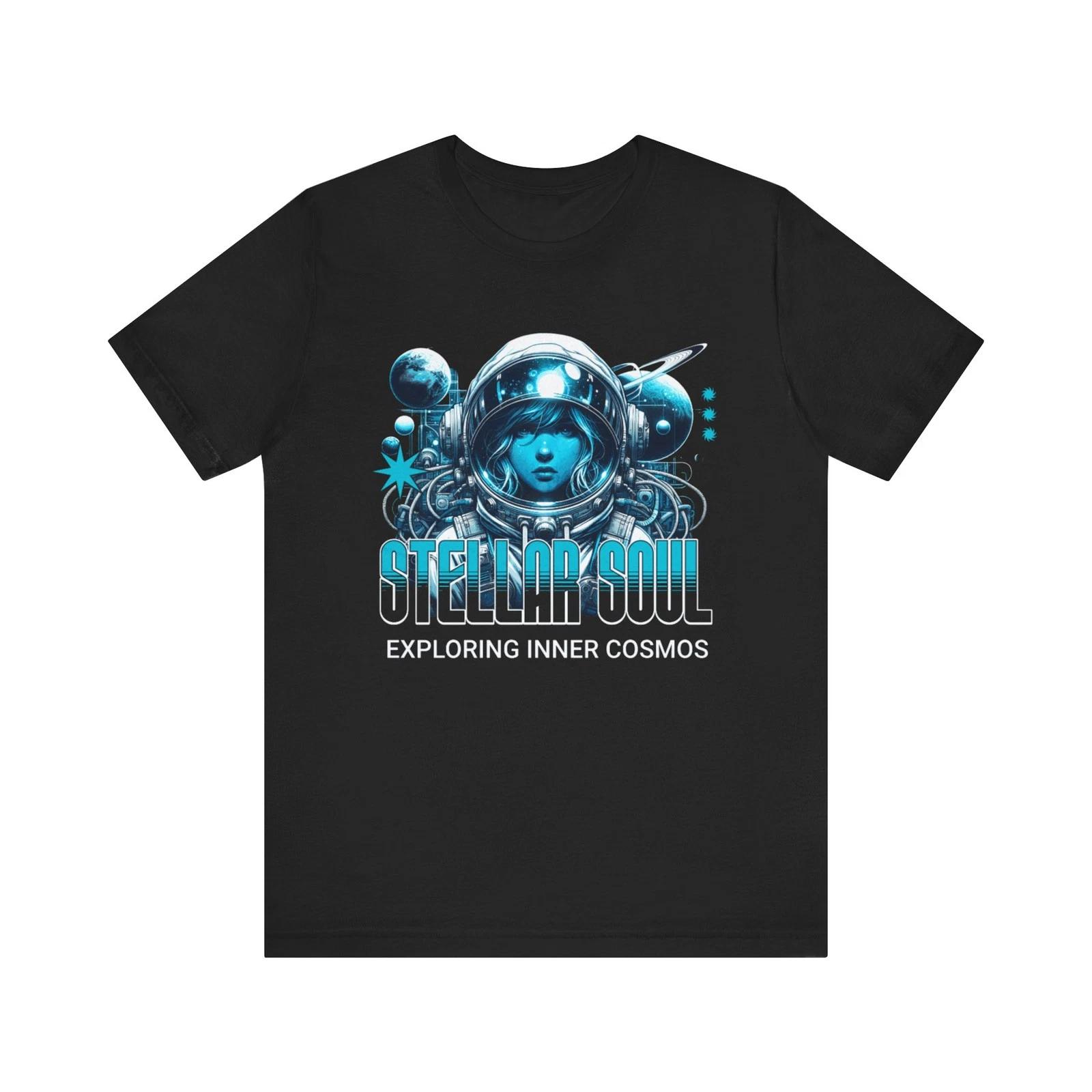 Stellar Soul Tee — Exploring Inner Cosmos Astronaut Graphic Unisex T-Shirt 4XL
Stellar Soul Tee — Exploring Inner Cosmos Astronaut Graphic Unisex T-Shirt 4XL