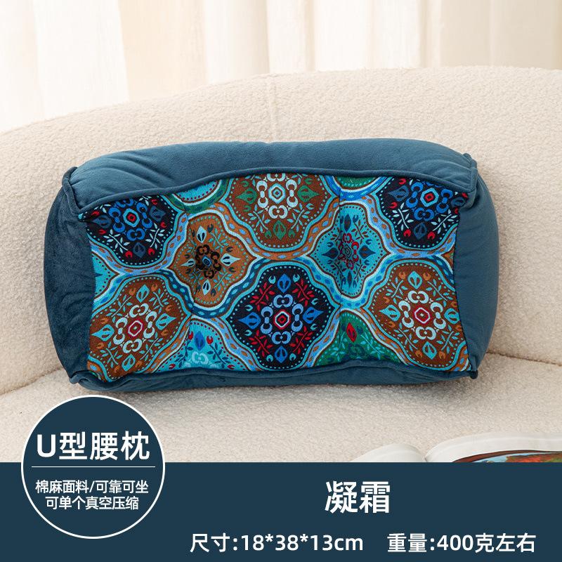 Pastoral creative special-shaped throw pillow retro core cervical spine pillow nap pillow Morocco living room decorative sofa pillow 18*38+13cm
Pastoral creative special-shaped throw pillow retro core cervical spine pillow nap pillow Morocco living room decorative sofa pillow 18*38+13cm