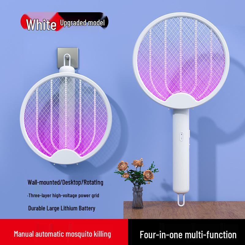 Foldable 2-in-1 Electric Mosquito Swatter with USB Charging - Handheld & Wall-Mounted Fly Catcher and Mosquito Killer.
Foldable 2-in-1 Electric Mosquito Swatter with USB Charging - Handheld & Wall-Mounted Fly Catcher and Mosquito Killer.