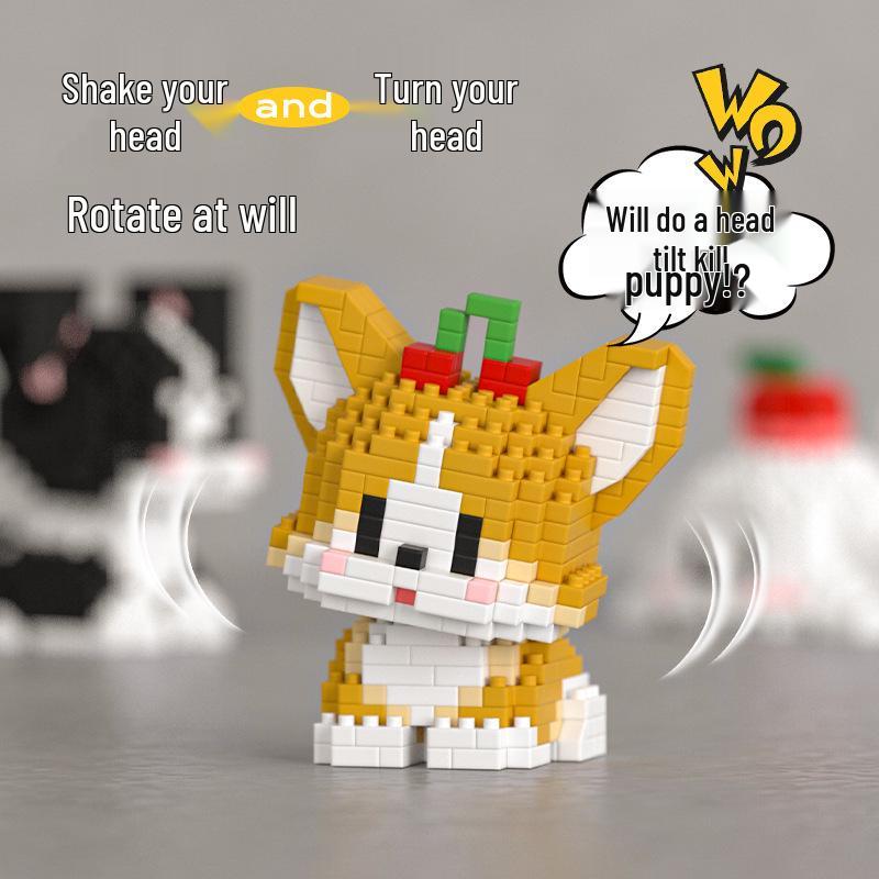 Building Block Ornaments: Hakimi Teddy Schnauzer-Compatible Lego Micro Particles Assembled Educational Toys
Building Block Ornaments: Hakimi Teddy Schnauzer-Compatible Lego Micro Particles Assembled Educational Toys