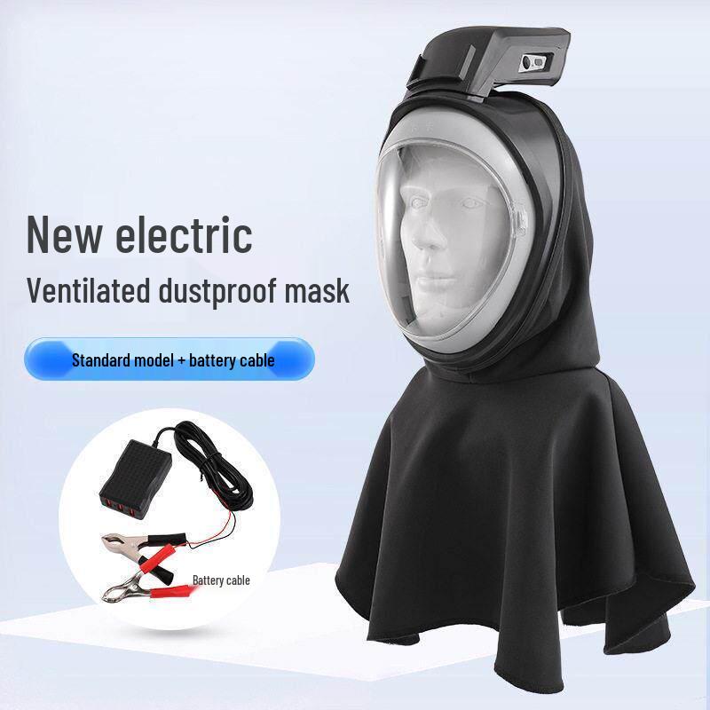 Electric Air-Supplied Full-Face Dust Mask
Electric Air-Supplied Full-Face Dust Mask
