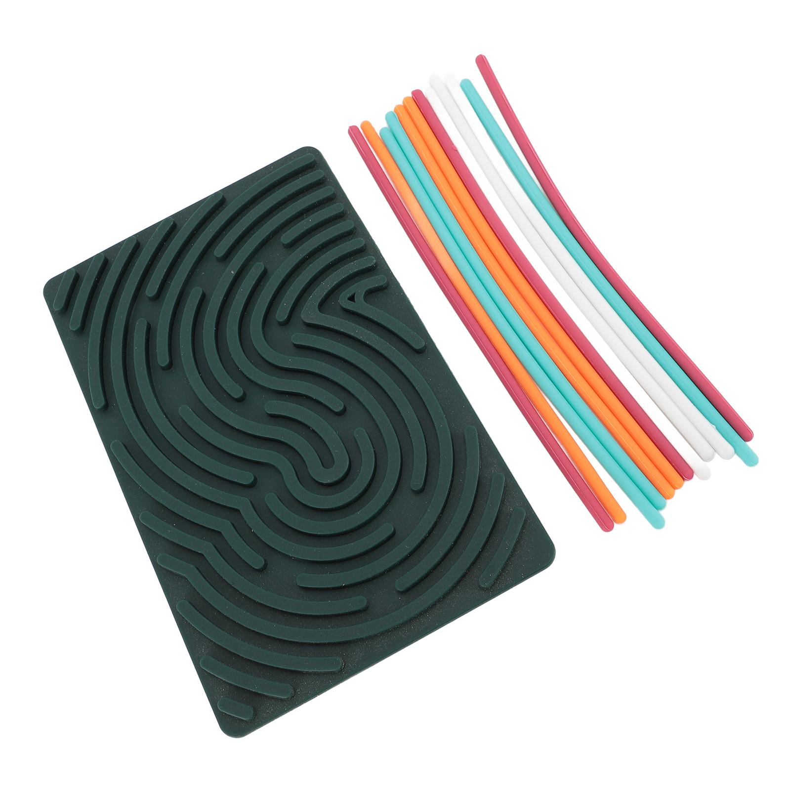 Sensory Activity Board Silicone Calming Fidget Toy for Anxiety and Stress Relief Hand Eye Coordination Training
Sensory Activity Board Silicone Calming Fidget Toy for Anxiety and Stress Relief Hand Eye Coordination Training