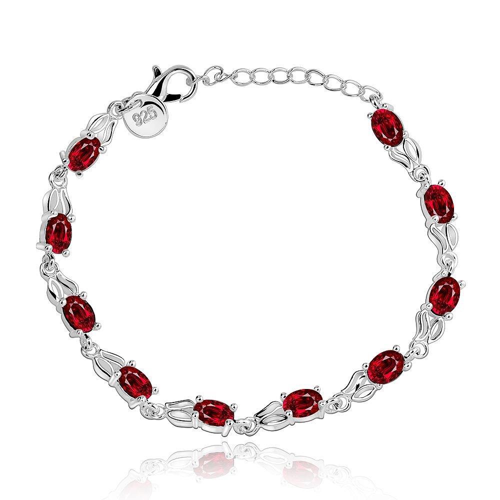 Rockyu Jewelry Brand Popular Bracelet Casual Pink Gold 18k Color Red Red Diamond Bangle Women s 
Rockyu Jewelry Brand Popular Bracelet Casual Pink Gold 18k Color Red Red Diamond Bangle Women s