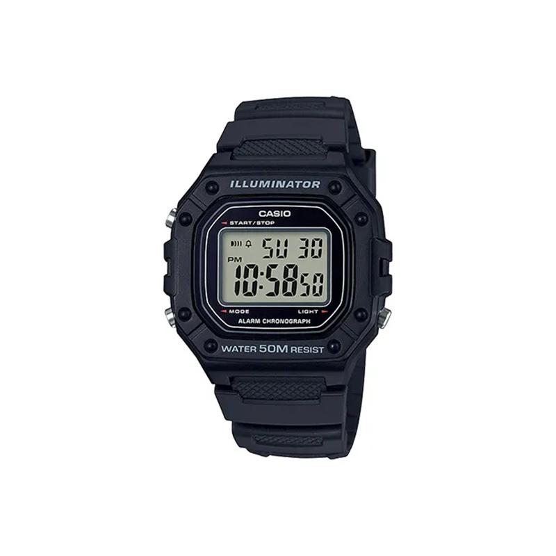 CASIO YOUTH series - silicone small square, sports waterproof, retro classic small square, small square watch, Quartz, resin strap, W-218H-1A+A158WA-1 чёрный
CASIO YOUTH series - silicone small square, sports waterproof, retro classic small square, small square watch, Quartz, resin strap, W-218H-1A+A158WA-1 чёрный