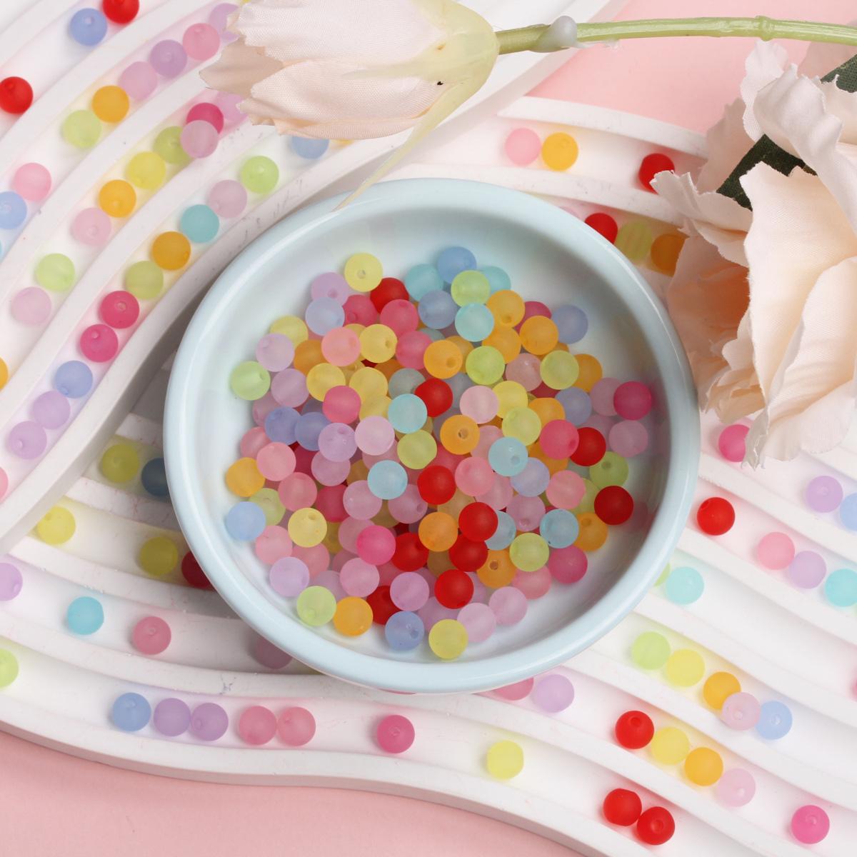 Товары для вечеринок 500 шт конфетного цвета DIY модные акриловые глазурованные фурнитуры круглые для поделок бусины для изготовления ювелирных изделий ювелирные аксессуары 
Товары для вечеринок 500 шт конфетного цвета DIY модные акриловые глазурованные фурнитуры круглые для поделок бусины для изготовления ювелирных изделий ювелирные аксессуары