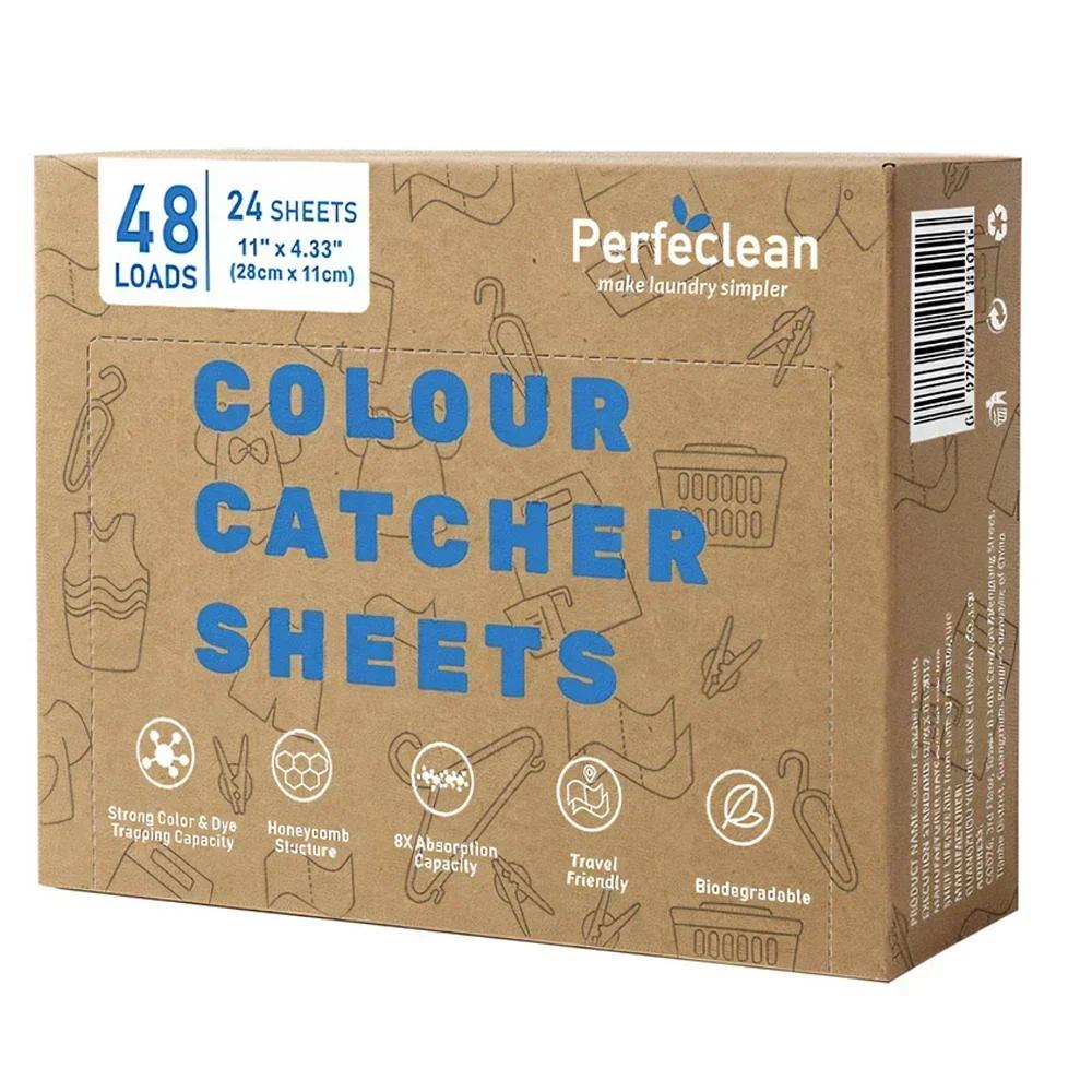 Perfeclean Color Absorption Paper Colour Catcher Sheet Anti Cloth Dyed Leaves Laundry Color Run Remove Sheet In Washing Machine
Perfeclean Color Absorption Paper Colour Catcher Sheet Anti Cloth Dyed Leaves Laundry Color Run Remove Sheet In Washing Machine
