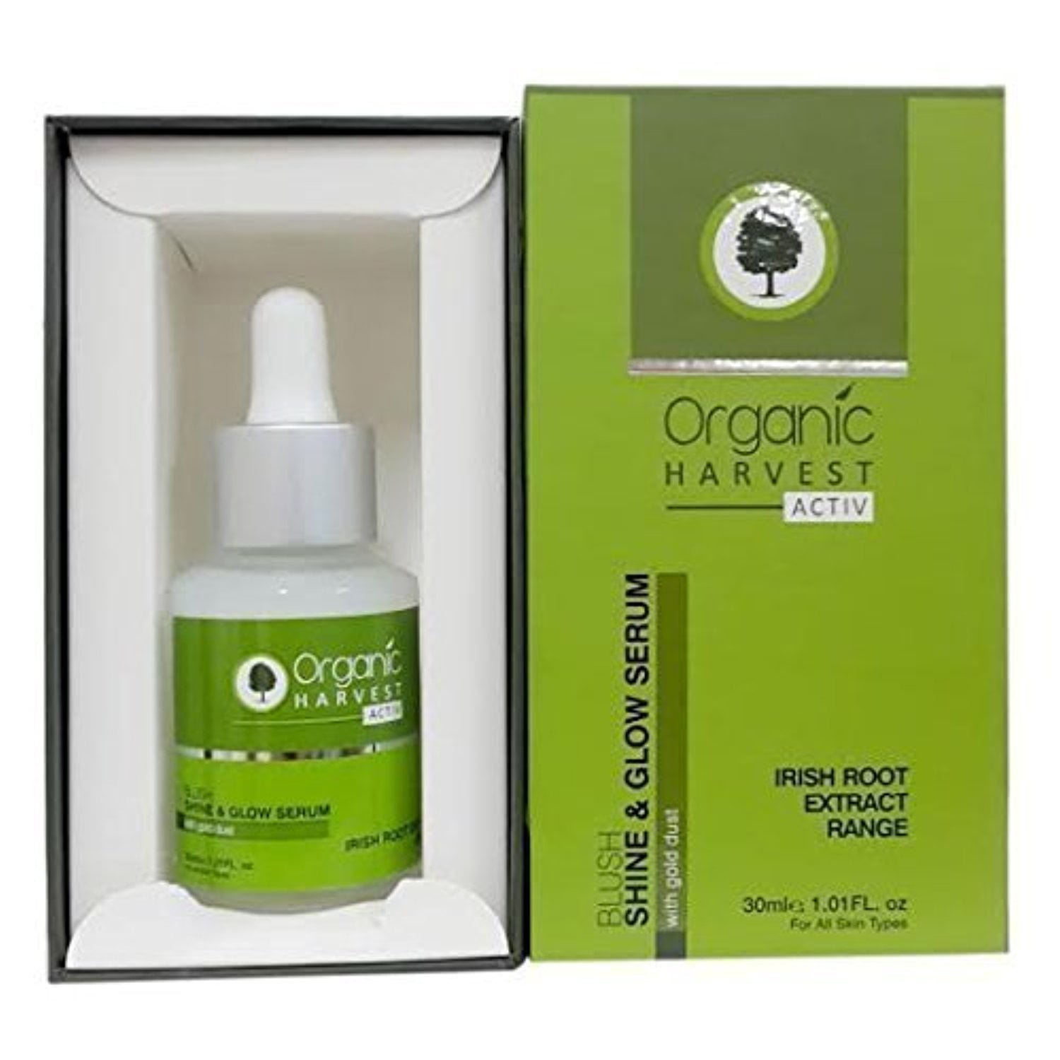 Organic Harvest Сыворотка для придания блеска и сияния с экстрактом ирландского корня, 30 мл
Organic Harvest Сыворотка для придания блеска и сияния с экстрактом ирландского корня, 30 мл