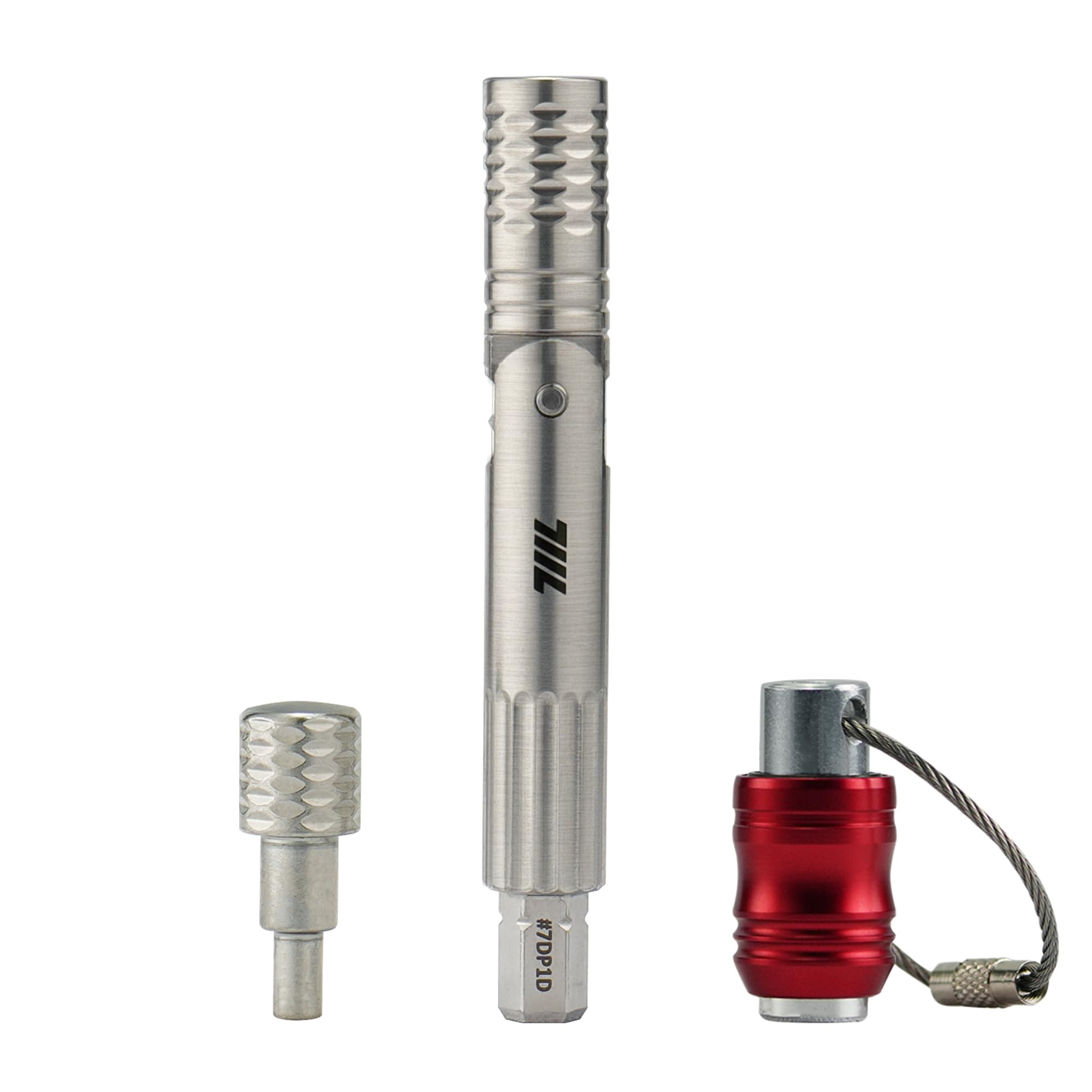 711L Pen Driver TG - Folding L-Handle, 4mm Precision Bit & 1/4 Double-Ended Bit Compatible, Ultra-Compact EDC Screwdriver (7DP1D)
711L Pen Driver TG - Folding L-Handle, 4mm Precision Bit & 1/4 Double-Ended Bit Compatible, Ultra-Compact EDC Screwdriver (7DP1D)