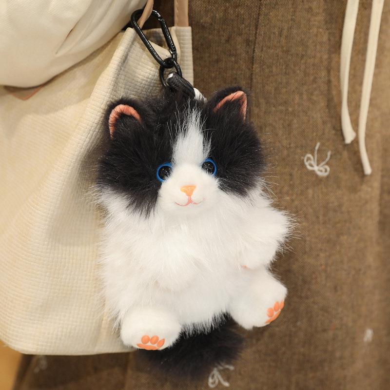 Meowing Cat Plush Toy: Cute Cartoon Cat Figurine Keychain & Bag Pendant Pendant 15cm (0.135kg)
Meowing Cat Plush Toy: Cute Cartoon Cat Figurine Keychain & Bag Pendant Pendant 15cm (0.135kg)