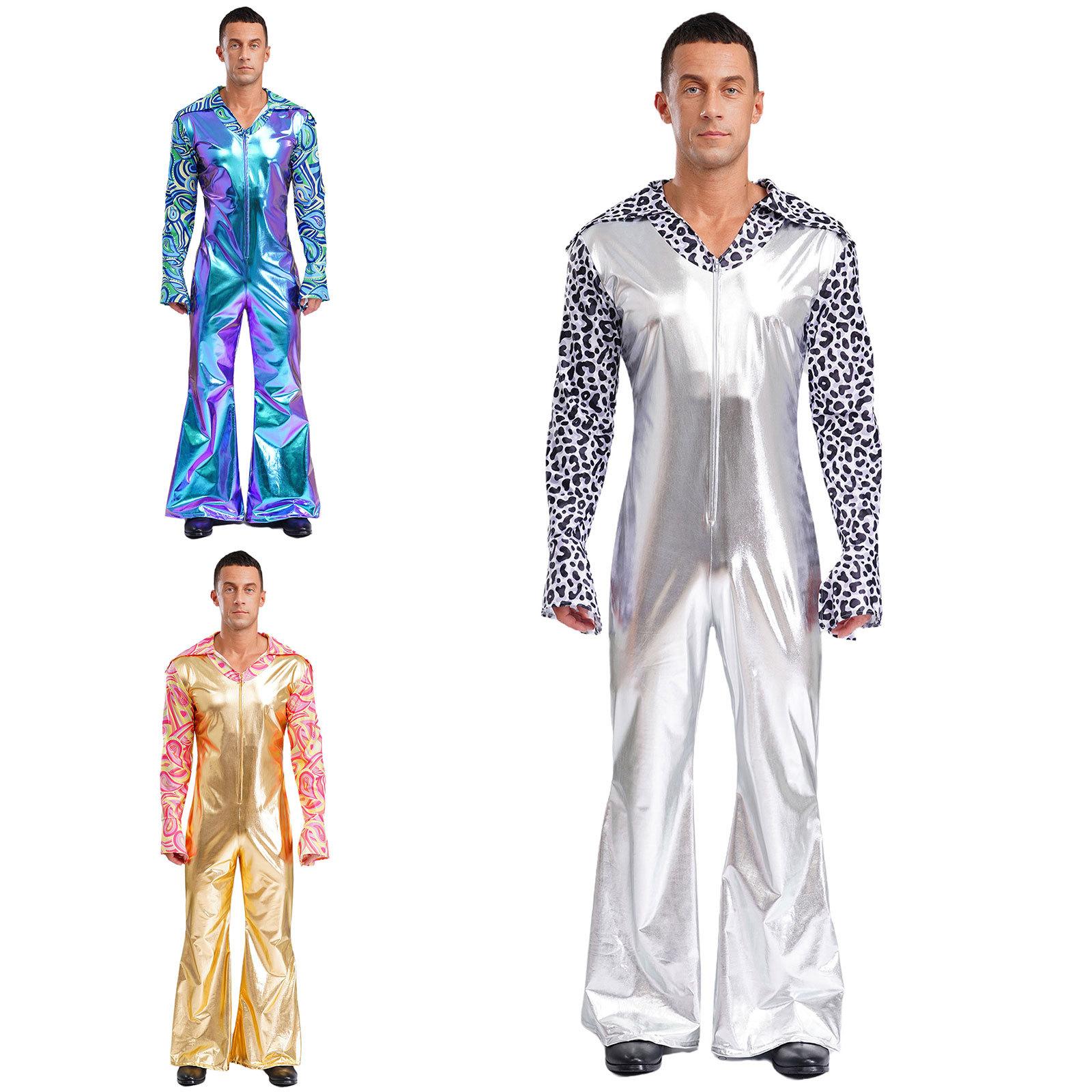 Men Hippie Romper V Neck Lapel Flare Sleeves Bell Bottom Jumpsuit Patchwork Design Music Festival Wear S
Men Hippie Romper V Neck Lapel Flare Sleeves Bell Bottom Jumpsuit Patchwork Design Music Festival Wear S