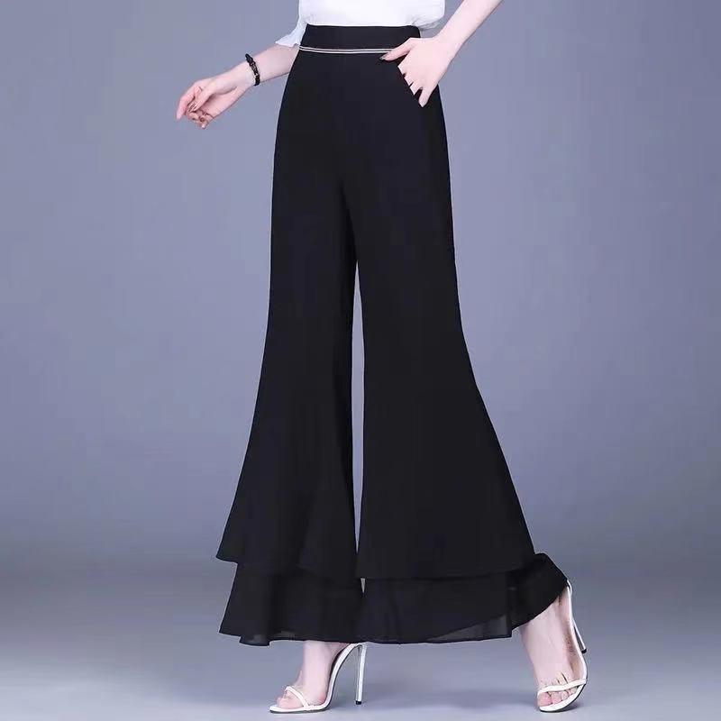 Women s Chiffon Flare Pants: High Waist, Wide Leg, Plus Size, Korean Style, Versatile Summer 2026 Fashion. 3XL (150-165 lbs) чёрный
Women s Chiffon Flare Pants: High Waist, Wide Leg, Plus Size, Korean Style, Versatile Summer 2026 Fashion. 3XL (150-165 lbs) чёрный