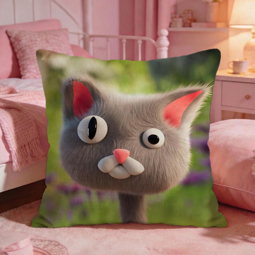 Anime Cute NNoodle And BBun Cushion Cover Premium Comfort Reversible Pillow CoveTwo In One Design For Any Room Car Interior 30X30cm
Anime Cute NNoodle And BBun Cushion Cover Premium Comfort Reversible Pillow CoveTwo In One Design For Any Room Car Interior 30X30cm