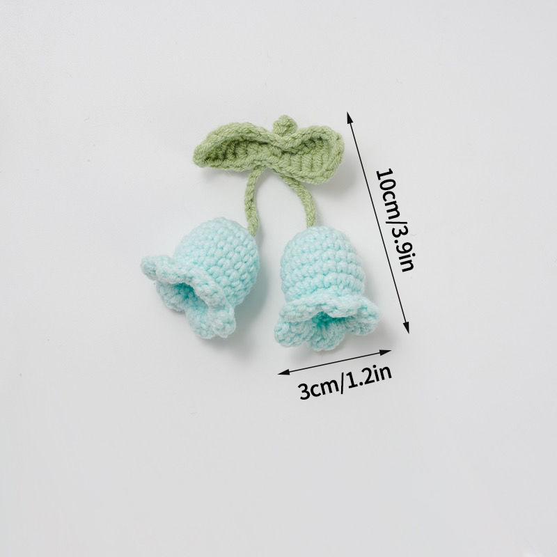Crocheted Lily Of The Valley Pendant Handmade Knitted Sunflower Bags Car Hanging Accessories Creative Gifts Finished Product
Crocheted Lily Of The Valley Pendant Handmade Knitted Sunflower Bags Car Hanging Accessories Creative Gifts Finished Product