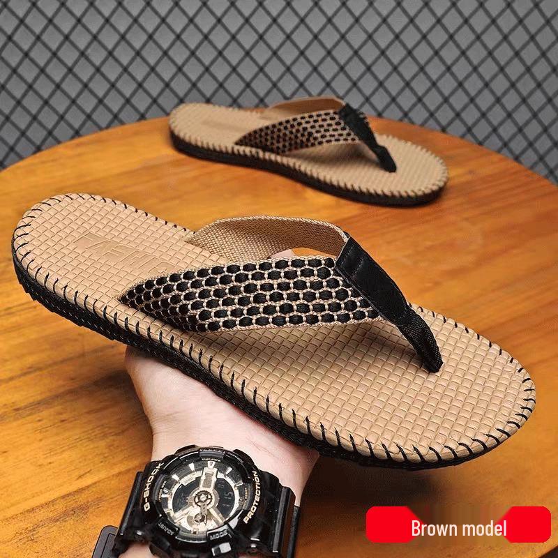 Men s Wear-Resistant Anti-Slip Odorless Summer Outdoor Cool Slippers Trendy Beach Sandals 45 (for size 44 feet) коричневий
Men s Wear-Resistant Anti-Slip Odorless Summer Outdoor Cool Slippers Trendy Beach Sandals 45 (for size 44 feet) коричневий
