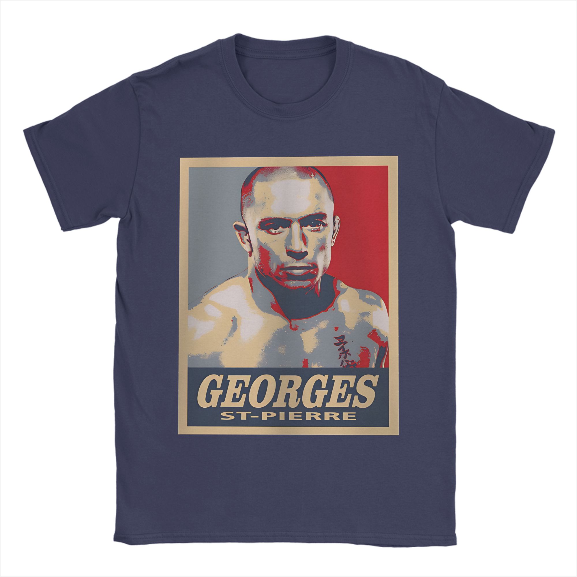 Georges St Pierre TShirt Men Vintage 100 Cotton Tees Round Neck Short Sleeve T Shirts Gift Idea Tops 4XL
Georges St Pierre TShirt Men Vintage 100 Cotton Tees Round Neck Short Sleeve T Shirts Gift Idea Tops 4XL