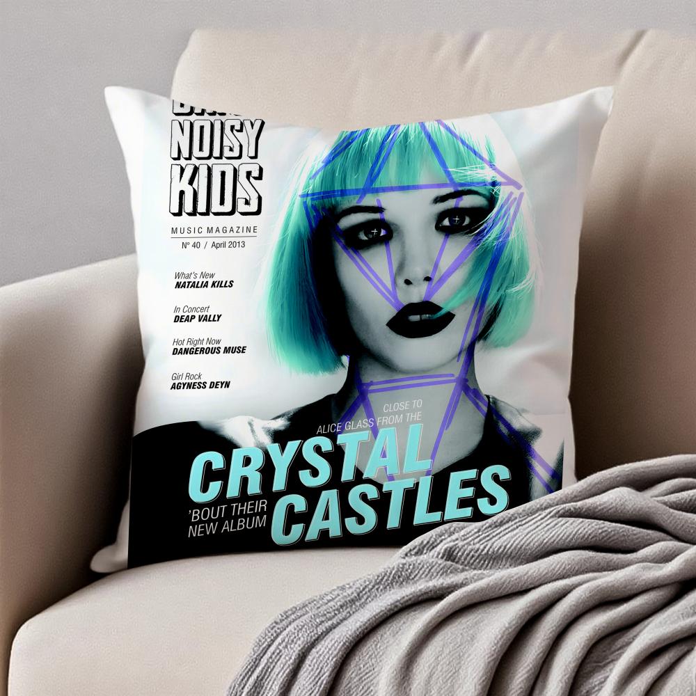 Synth Dark Canadian Band CCrystal Castles Cushion Cover Pillowcase Antidustmite Invisible Zipper Short Plush Sofa Cushion 30X30cm
Synth Dark Canadian Band CCrystal Castles Cushion Cover Pillowcase Antidustmite Invisible Zipper Short Plush Sofa Cushion 30X30cm