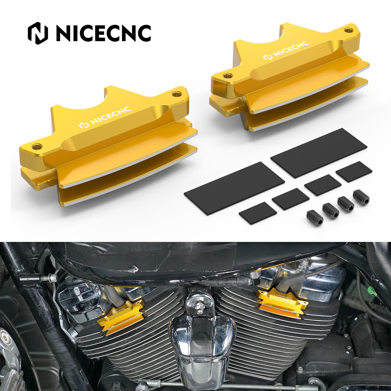 For M8 Engine Finned Spark Plug Covers for Harley Road King/Special Street Glide FLHX FLHXS Road Glide FLTRX FLTRXS FLHTK FLHTKL Upgraded Golden
For M8 Engine Finned Spark Plug Covers for Harley Road King/Special Street Glide FLHX FLHXS Road Glide FLTRX FLTRXS FLHTK FLHTKL Upgraded Golden