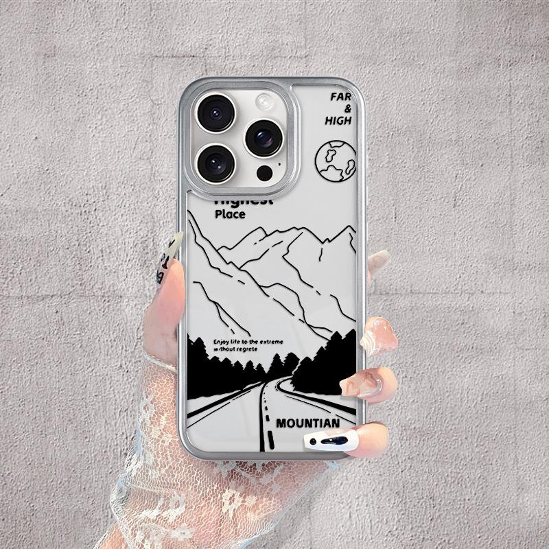Simple Mountain WW iPhone 16 Case for 16 Pro/16 Plus/16 Pro Max - Cute and Soft iPhone 11 Pro
Simple Mountain WW iPhone 16 Case for 16 Pro/16 Plus/16 Pro Max - Cute and Soft iPhone 11 Pro