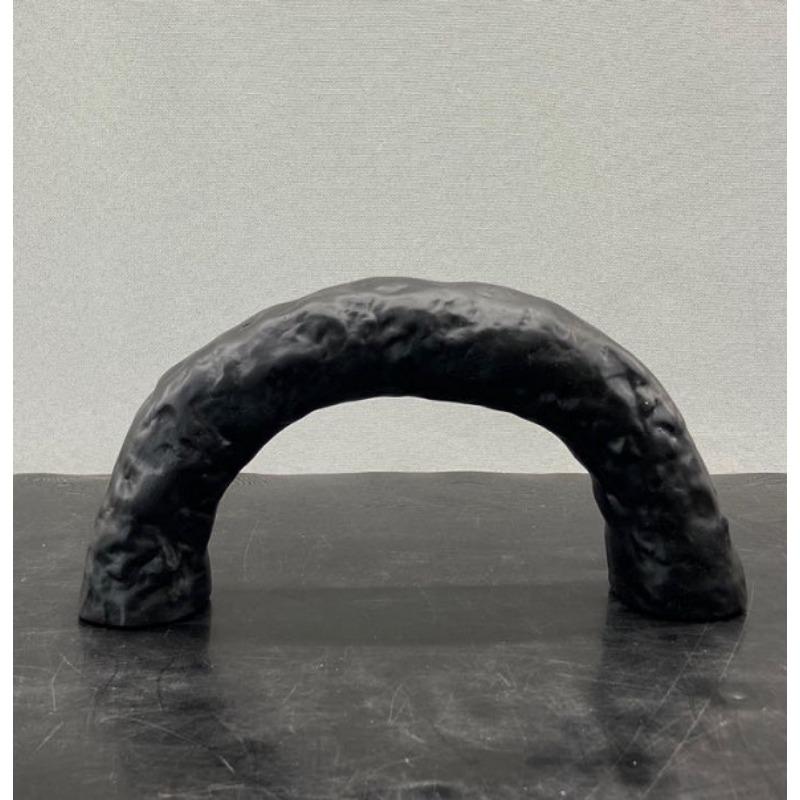 Современные простые смоляные черно-белые арочные геометрические орнаменты креативная модель дома гостиная прихожая мягкие украшения