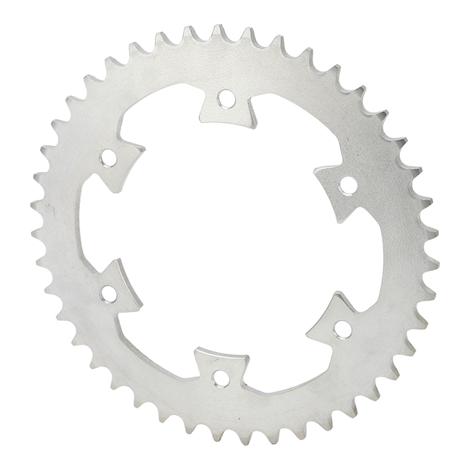 Задняя цепная звездочка Стальная Маслостойкая Профессиональная 520 43T Задняя звездочка для мотоцикла