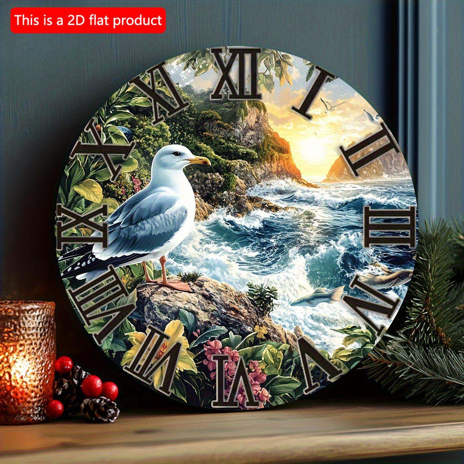 2d Flat 20*20cm Wooden Wall Art Decor Logo, Seagull and Ocean Landscape, Coastal Landscape Design, Home and Office Art Decoration, Landscape Painting 20*20cm
2d Flat 20*20cm Wooden Wall Art Decor Logo, Seagull and Ocean Landscape, Coastal Landscape Design, Home and Office Art Decoration, Landscape Painting 20*20cm