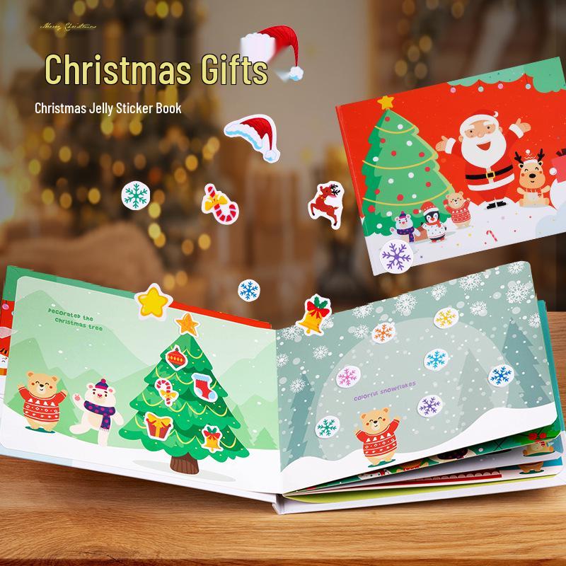 Christmas Toy Sticker Book for Kids: Early Learning with Reusable Christmas Scene Stickers
Christmas Toy Sticker Book for Kids: Early Learning with Reusable Christmas Scene Stickers
