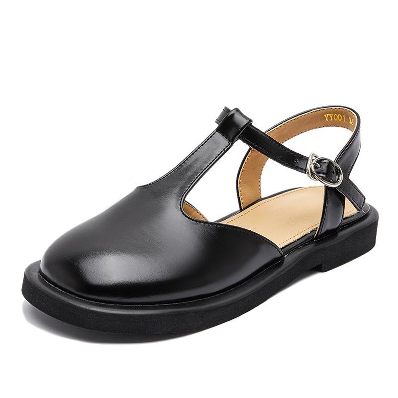 Xiaoxiangfeng Baotou Sandals 2025 Women s New Summer Flat Bottom Leather Backspace Versatile French Casual Small Leather Shoes Women 35
Xiaoxiangfeng Baotou Sandals 2025 Women s New Summer Flat Bottom Leather Backspace Versatile French Casual Small Leather Shoes Women 35